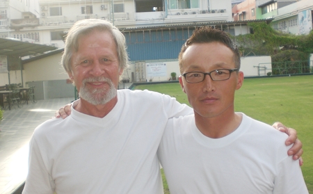 David Booth, left, and Seil Revels, right, the top two at Mountain Shadow.